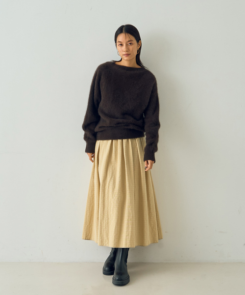 DESIGNWORKS(デザインワークス)の「ラメドットリバーシブルスカート(スカート・レディース・ブラック/クリーム・38/36)」の13枚目の写真