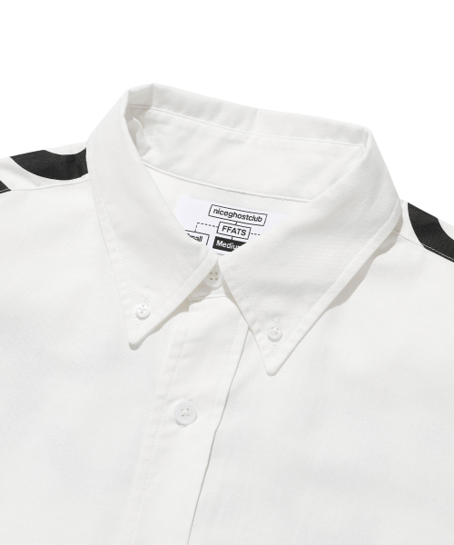 NICE GHOST CLUB（ナイスゴーストクラブ）の「FFATS DRESS CODE BIG BIG SHIRT_WHITE(NG2ESUW302A)（シャツ/ブラウス・レディース・その他・S/M/L）」の3枚目の写真