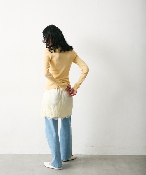 Lutim by u(ルチバイユー)の「【接触冷感】アイシーシャーベットフロントボタンリブトップス(その他トップス・レディース・チャコールグレー/アイボリー/ネイビー・FREE)」の17枚目の写真