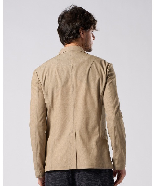 wjk(ダヴルジェイケイ)の「smart jacket(テーラードジャケット・メンズ・チャコールグレー/キャメル・SMALL/MEDIUM/LARGE/X-LARGE)」の5枚目の写真