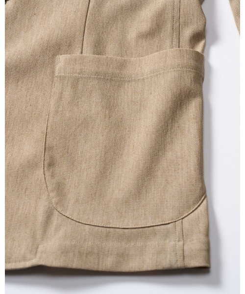 wjk(ダヴルジェイケイ)の「smart jacket(テーラードジャケット・メンズ・チャコールグレー/キャメル・SMALL/MEDIUM/LARGE/X-LARGE)」の11枚目の写真