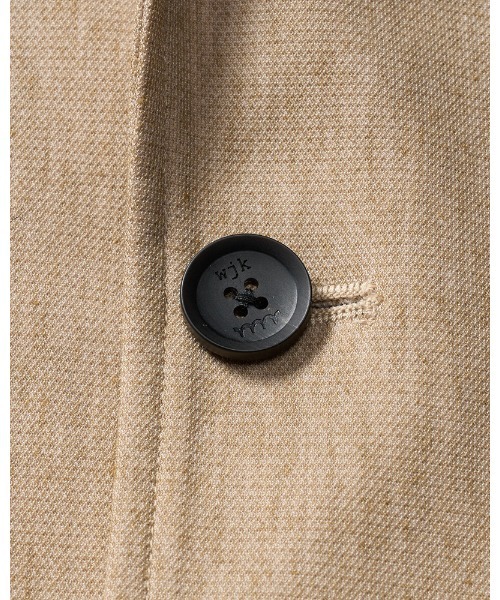 wjk(ダヴルジェイケイ)の「smart jacket(テーラードジャケット・メンズ・チャコールグレー/キャメル・SMALL/MEDIUM/LARGE/X-LARGE)」の12枚目の写真