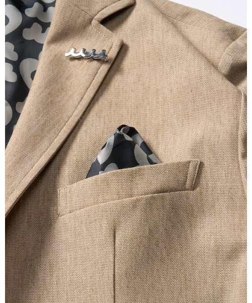 wjk(ダヴルジェイケイ)の「smart jacket(テーラードジャケット・メンズ・チャコールグレー/キャメル・SMALL/MEDIUM/LARGE/X-LARGE)」の19枚目の写真