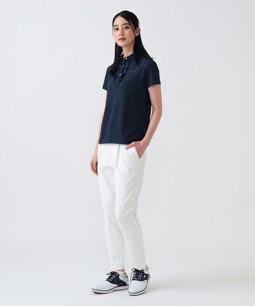 BEAMS GOLF(ビームスゴルフ)の「PURPLE LABEL / ストレッチ テーパード ロングパンツ(その他パンツ・レディース・ホワイト/ベージュ・MEDIUM/SMALL/LARGE)」の4枚目の写真
