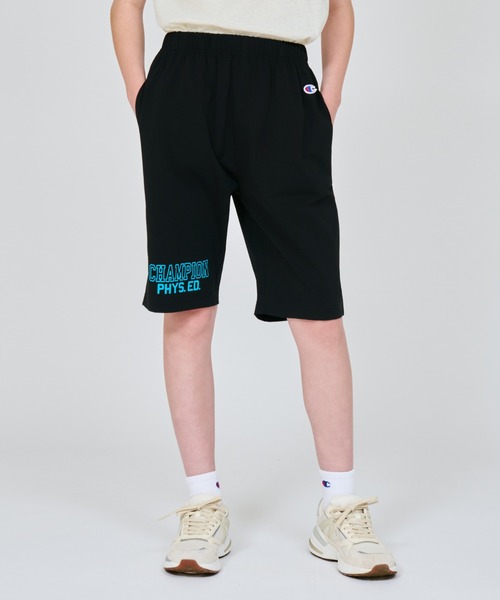 Champion(チャンピオン)の「【Champion/チャンピオン】キッズ ショーツ(その他パンツ・キッズ・ライトグレー/エメラルド/ブラック・100/160/150/140/130/120/110)」の2枚目の写真