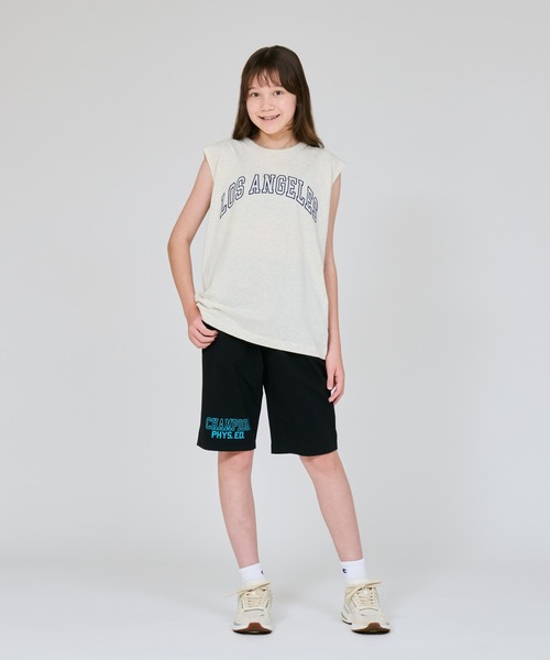 Champion(チャンピオン)の「【Champion/チャンピオン】キッズ ショーツ(その他パンツ・キッズ・ライトグレー/エメラルド/ブラック・100/160/150/140/130/120/110)」の8枚目の写真