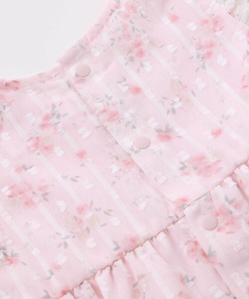 SLAP SLIP BABY（スラップスリップベビー）の「花柄シフォンレースワンピース+フリルブルマセットアップベビー(70~80cm)（その他ベビーウェア・キッズ・イエロー/ピンク・FREE）」の10枚目の写真