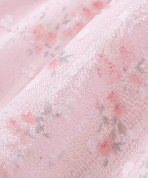SLAP SLIP BABY（スラップスリップベビー）の「花柄シフォンレースワンピース+フリルブルマセットアップベビー(70~80cm)（その他ベビーウェア・キッズ・イエロー/ピンク・FREE）」の14枚目の写真