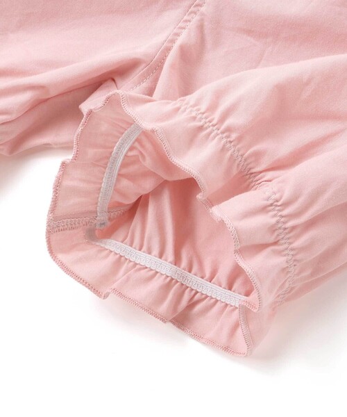 SLAP SLIP BABY（スラップスリップベビー）の「花柄シフォンレースワンピース+フリルブルマセットアップベビー(70~80cm)（その他ベビーウェア・キッズ・イエロー/ピンク・FREE）」の18枚目の写真