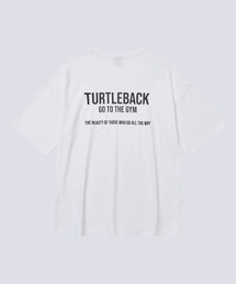 TURTLEBACK（タートルバック）の「ゴートゥーザジム オーバーサイズ 半袖 (ホワイト)（Tシャツ/カットソー）」