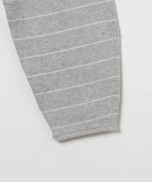 BAYFLOW（ベイフロー）の「【EF(エフ)】CASM POLO カーディガン（MEN）（カーディガン/ボレロ・メンズ・グレー/ネイビー・LARGE/MEDIUM）」の6枚目の写真