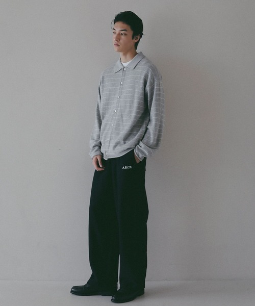 BAYFLOW（ベイフロー）の「【EF(エフ)】CASM POLO カーディガン（MEN）（カーディガン/ボレロ・メンズ・グレー/ネイビー・LARGE/MEDIUM）」の18枚目の写真