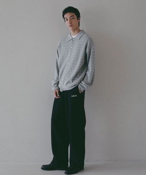 BAYFLOW（ベイフロー）の「【EF(エフ)】CASM POLO カーディガン（MEN）（カーディガン/ボレロ・メンズ・グレー/ネイビー・LARGE/MEDIUM）」の11枚目の写真