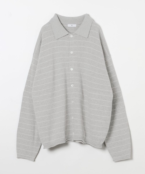 BAYFLOW（ベイフロー）の「【EF(エフ)】CASM POLO カーディガン（MEN）（カーディガン/ボレロ・メンズ・グレー/ネイビー・LARGE/MEDIUM）」の16枚目の写真