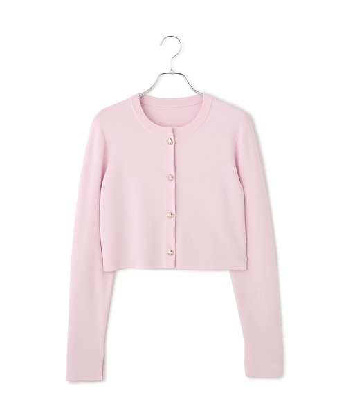 ADAM ET ROPE'（アダムエロペ）の「セレクトレングスコンパクトカーディガン/UV抑制/接触冷感（カーディガン/ボレロ・レディース・ピンク/レッド/ブラック・38/36）」の21枚目の写真