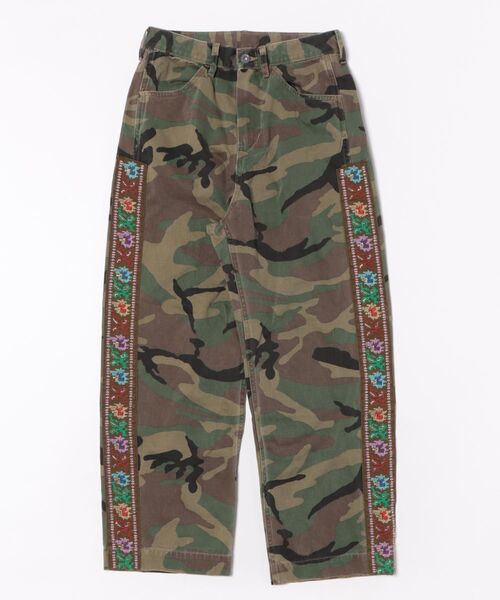 GO TO HOLLYWOOD(ゴートゥーハリウッド)の「Uneven Chino Side Line Pants(その他パンツ・レディース・カーキ・L)」の3枚目の写真