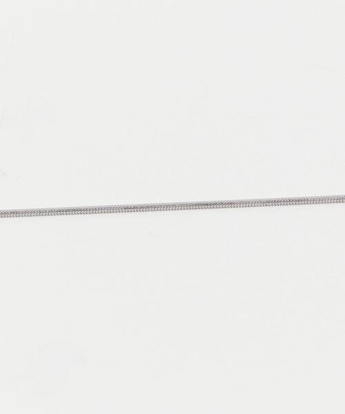 URBAN RESEARCH DOORS（アーバンリサーチドアーズ）の「角スネークネックレス（ネックレス・メンズ・シルバー・-）」の5枚目の写真