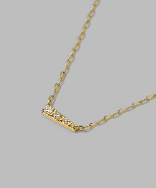 4℃（ヨンドシー）の「【The Tidal】K10イエローゴールド ネックレス（ネックレス・レディース・イエローゴールド・FREE）」の2枚目の写真