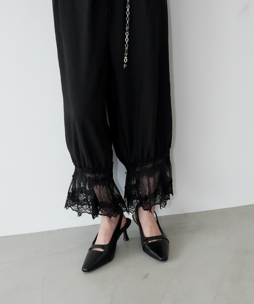 chuclla(チュクラ)の「ポインテッドトゥ スリングバックパンプス chs26s006(パンプス・レディース・ブラック・36/37/38/39/40)」の9枚目の写真