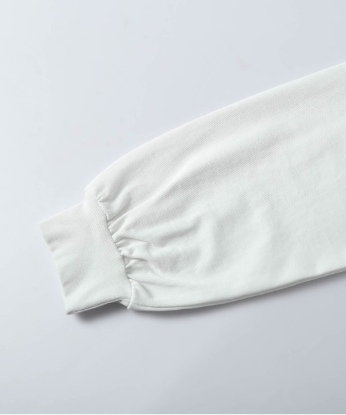 La-gemme(ラジェム)の「裾レーストップス(Tシャツ/カットソー・レディース・ホワイト/ブラック・フリー)」の17枚目の写真