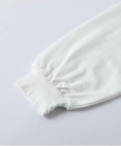 La-gemme(ラジェム)の「裾レーストップス(Tシャツ/カットソー・レディース・ホワイト/ブラック・フリー)」の18枚目の写真