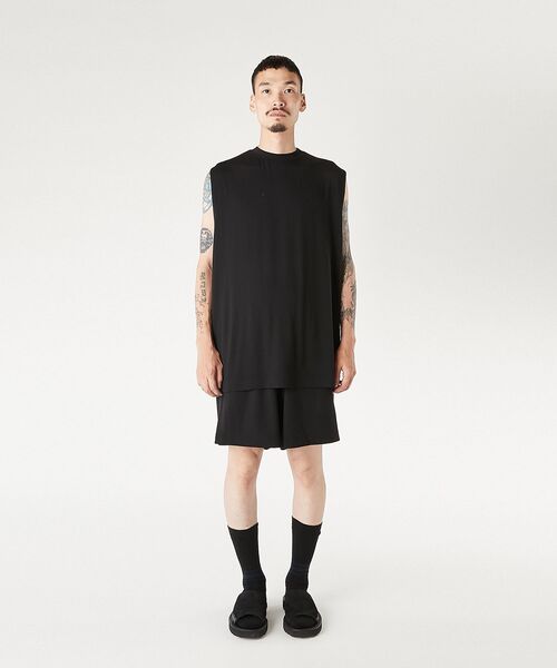 N.HOOLYWOOD UNDER SUMMIT WEAR（N.ハリウッド アンダーサミットウエア）の「TANK TOP（タンクトップ・メンズ・ブラック/ネイビー/トップグレー・38/36/40）」の4枚目の写真