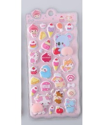 RIRIYANO（リリヤーノ）の「3Dぷくぷくアニマルシール／立体デコステッカー 韓国雑貨 スマホデコ 推し活（ステッカー/テープ）」