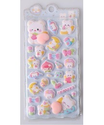 RIRIYANO（リリヤーノ）の「3Dぷくぷくアニマルシール／立体デコステッカー 韓国雑貨 スマホデコ 推し活（ステッカー/テープ）」