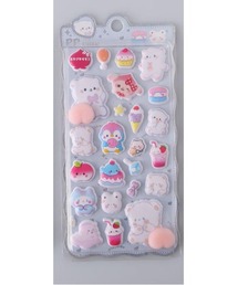 RIRIYANO（リリヤーノ）の「3Dぷくぷくアニマルシール／立体デコステッカー 韓国雑貨 スマホデコ 推し活（ステッカー/テープ）」