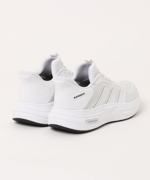 adidas(アディダス)の「【adidas】CF CUXXION RAPIDFIT(スニーカー・メンズ・ホワイト×グレー・28.0cm/27.0cm/26.5cm/26.0cm/25.5cm/25.0cm)」の2枚目の写真