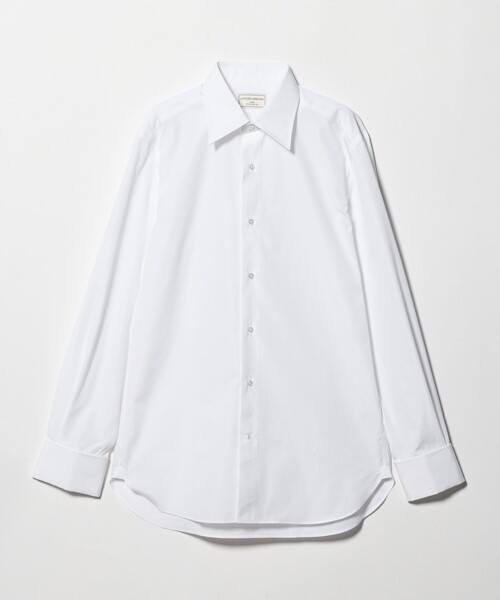 UNITED ARROWS(ユナイテッドアローズ)の「THOMAS MASON ブロード レギュラーカラー ダブルカフス シャツ(シャツ/ブラウス・メンズ・ホワイト・40cm/41cm/39cm/38cm)」の2枚目の写真