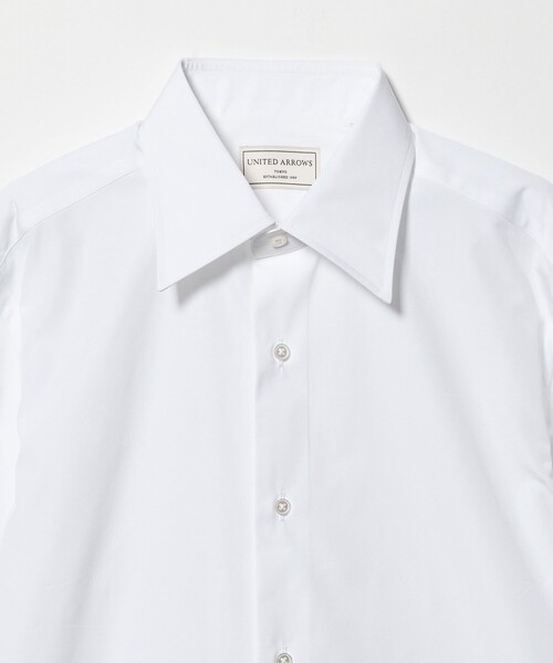 UNITED ARROWS(ユナイテッドアローズ)の「THOMAS MASON ブロード レギュラーカラー ダブルカフス シャツ(シャツ/ブラウス・メンズ・ホワイト・40cm/41cm/39cm/38cm)」の4枚目の写真