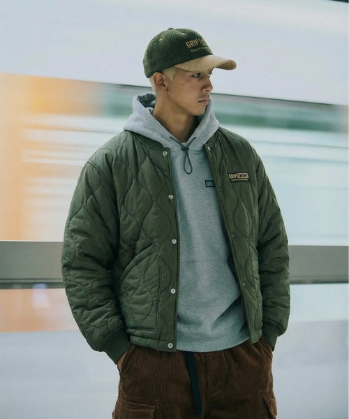 GRIP SWANY(グリップスワニー)の「【GSMCT-075】 GS SWEAT HOODIE(パーカー・メンズ・グレー/ヘザーグレー・M/L/XL)」の3枚目の写真