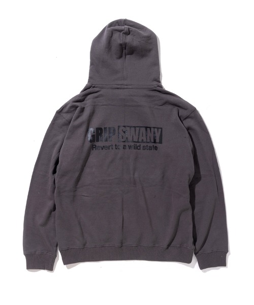 GRIP SWANY(グリップスワニー)の「【GSMCT-075】 GS SWEAT HOODIE(パーカー・メンズ・グレー/ヘザーグレー・M/L/XL)」の9枚目の写真