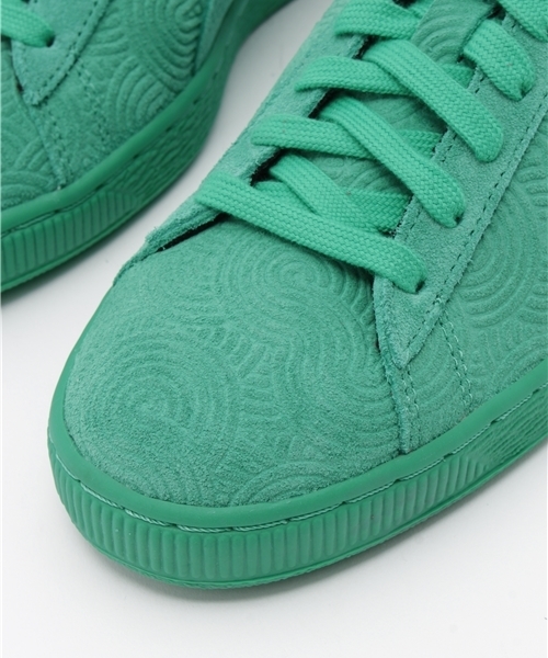 PUMA(プーマ)の「スウェード クラシック + COLORED ウィメンズ (WOMEN)(スニーカー・レディース・ブルー/レッド/グリーン・25.0cm/25.5cm/23.0cm/23.5cm/24.0cm/24.5cm/22.5cm)」の7枚目の写真