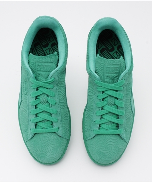 PUMA(プーマ)の「スウェード クラシック + COLORED ウィメンズ (WOMEN)(スニーカー・レディース・ブルー/レッド/グリーン・25.0cm/25.5cm/23.0cm/23.5cm/24.0cm/24.5cm/22.5cm)」の11枚目の写真