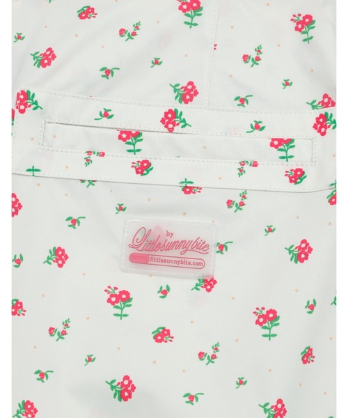 Little sunny bite(リトルサニーバイト)の「【Little Sunny Bite】floral nylon pants(その他パンツ・レディース・ピンク/ホワイト/ブラック・MEDIUM/SMALL)」の12枚目の写真