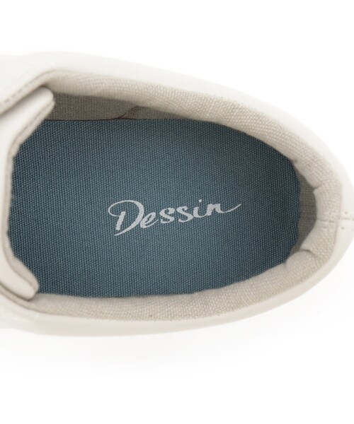 Dessin（デッサン）の「【2WAY】スムーススニーカー（スニーカー・レディース・ライトグレー/ホワイト・50/45/40/35/30）」の10枚目の写真