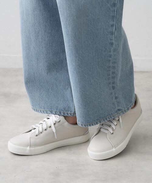 Dessin（デッサン）の「【2WAY】スムーススニーカー（スニーカー・レディース・ライトグレー/ホワイト・50/45/40/35/30）」の13枚目の写真