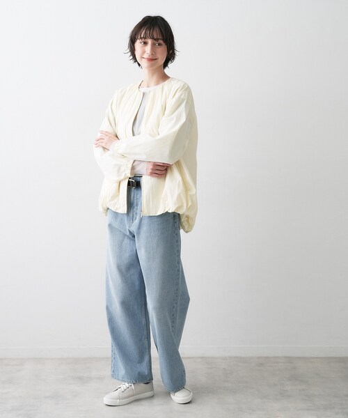 Dessin（デッサン）の「【2WAY】スムーススニーカー（スニーカー・レディース・ライトグレー/ホワイト・50/45/40/35/30）」の3枚目の写真