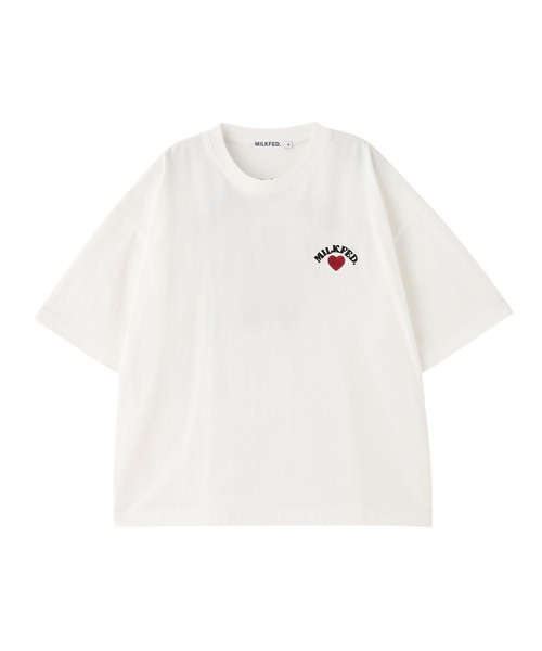 MILKFED.(ミルクフェド)の「1995 TWILL PATCH WIDE S/S TEE(Tシャツ/カットソー・レディース・ブラック/イエロー/ホワイト・M/L)」の22枚目の写真