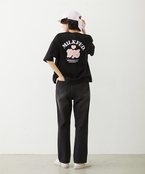 MILKFED.(ミルクフェド)の「1995 TWILL PATCH WIDE S/S TEE(Tシャツ/カットソー・レディース・ブラック/イエロー/ホワイト・M/L)」の21枚目の写真