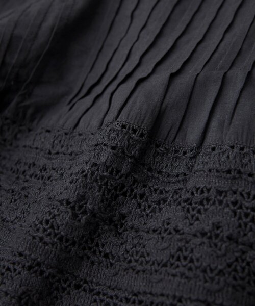 Whim Gazette（ウィムガゼット）の「ボレロブラウス（カーディガン/ボレロ・レディース・チャコールグレー/オフホワイト/ブラック・FREE）」の22枚目の写真