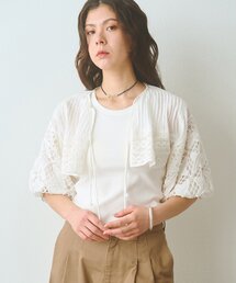 Whim Gazette | ボレロブラウス(カーディガン/ボレロ)
