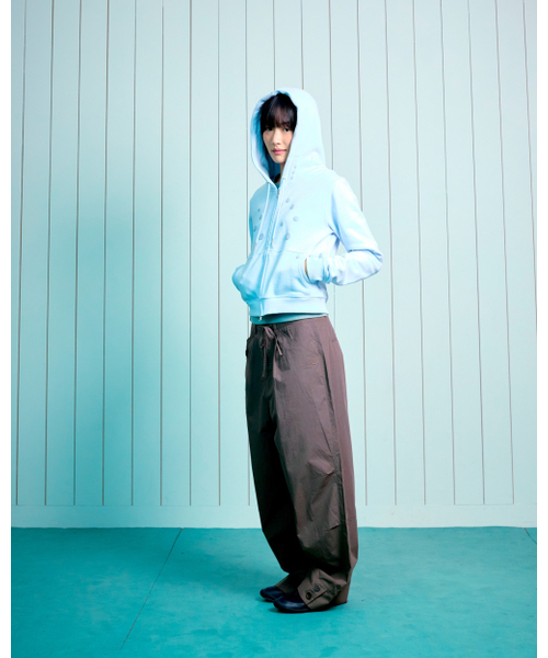 THECOLDESTMOMENT(ザコールデストモーメント)の「TCM dot hooded zip-up (sky blue)(パーカー・レディース・その他・LARGE/SMALL/MEDIUM)」の11枚目の写真