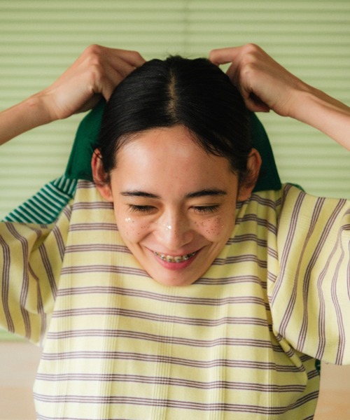 PAMM(パム)の「miller × PAMMのpolo op(ポロシャツ・レディース・エンジ/イエロー・フリー)」の12枚目の写真