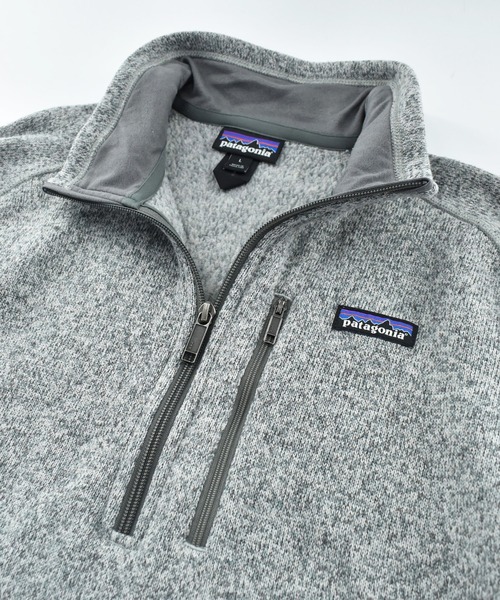 patagonia（パタゴニア）の「【USED】Patagonia ハーフジップ ベターセーター（ニット/セーター・メンズ・グレー・LARGE）」の2枚目の写真