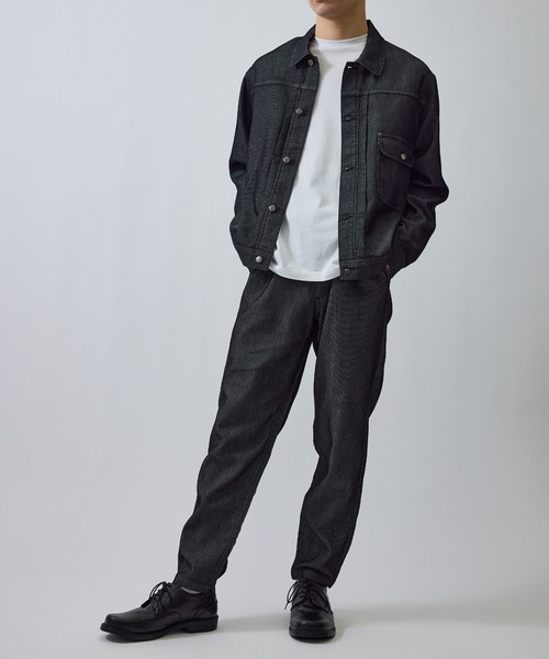  j.n.r.d（ジェー・エヌ・アール・ディー）の「チルジーンズイージーパンツ/セットアップ対応/軽量/ドライタッチ/軽量（デニムパンツ・メンズ・グレー/ネイビー/ブルー系その他6/ブラック・L/LL/M/S）」の14枚目の写真