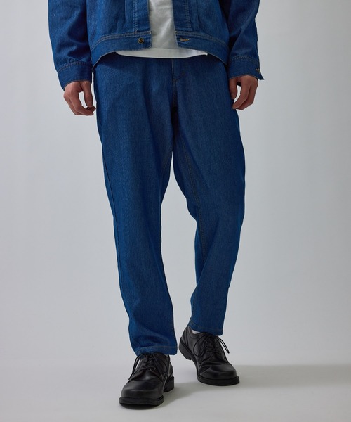  j.n.r.d（ジェー・エヌ・アール・ディー）の「チルジーンズイージーパンツ/セットアップ対応/軽量/ドライタッチ/軽量（デニムパンツ・メンズ・グレー/ネイビー/ブルー系その他6/ブラック・L/LL/M/S）」の9枚目の写真