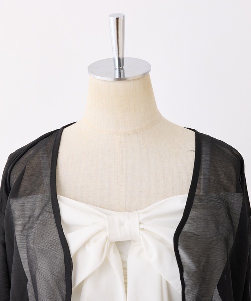 one after another NICE CLAUP（ワンアフターアナザーナイスクラップ）の「swimwear/フロントリボン+シアーカーディガン/4点セット（水着・レディース・ホワイト系/ミント・FREE）」の15枚目の写真